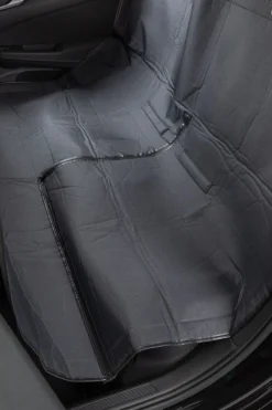 Couverture pour sièges de voiture, séparable 1,45 × 1,60 m, noir