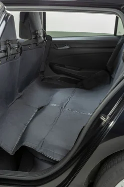 Couverture pour sièges de voiture, séparable 1,45 × 1,60 m, noir