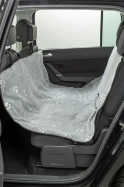 Couverture pour sièges de voiture 1,4 × 1,45 m, gris/noir