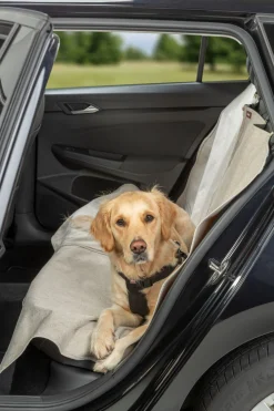 Couverture pour sièges de voiture, séparable 1,4 × 1,2 m, beige
