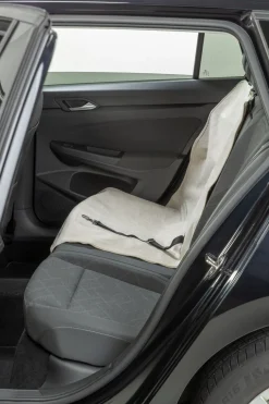 Couverture pour sièges de voiture, séparable 1,4 × 1,2 m, beige