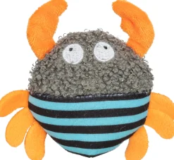 Crabe, peluche/tissu, catnip 9 cm
