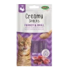 Creamy Snacks Chat x4, dinde,krill, 60g