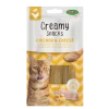 Creamy Snacks Chat x4, poulet/fromage, 60g