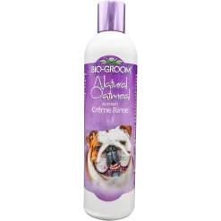 Crème de rinçage Bio Groom Natural Oatmeal pour chien et chat, 355 ml