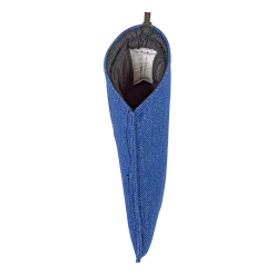 Demi manche de débourrage jeune chien, toile Héritage Bleu