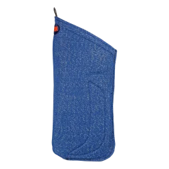 Demi manche de débourrage jeune chien, toile Héritage Bleu