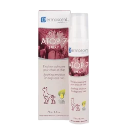 Dermoscent ATOP 7 spray - Emulsion calmante pour chien