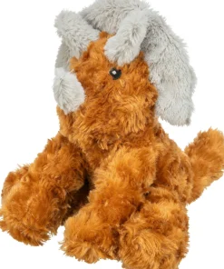 Dinosaure, assis, peluche, recyclé, 25 cm
