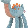Dinosaure, peluche, recyclé, 38 cm