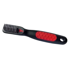 Démêloir ergonomique coubé, 9 lames, fin