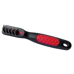 Démêloir ergonomique coubé, 5 lames, large