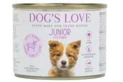 Dog's Love Junior, agneau, 200 g