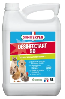 Désinfectant Saniterpen 90, 5 litres
