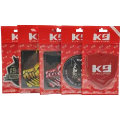 Désodorisant véhicule K9 Evolution "K9 Wolf" (tête rouge)