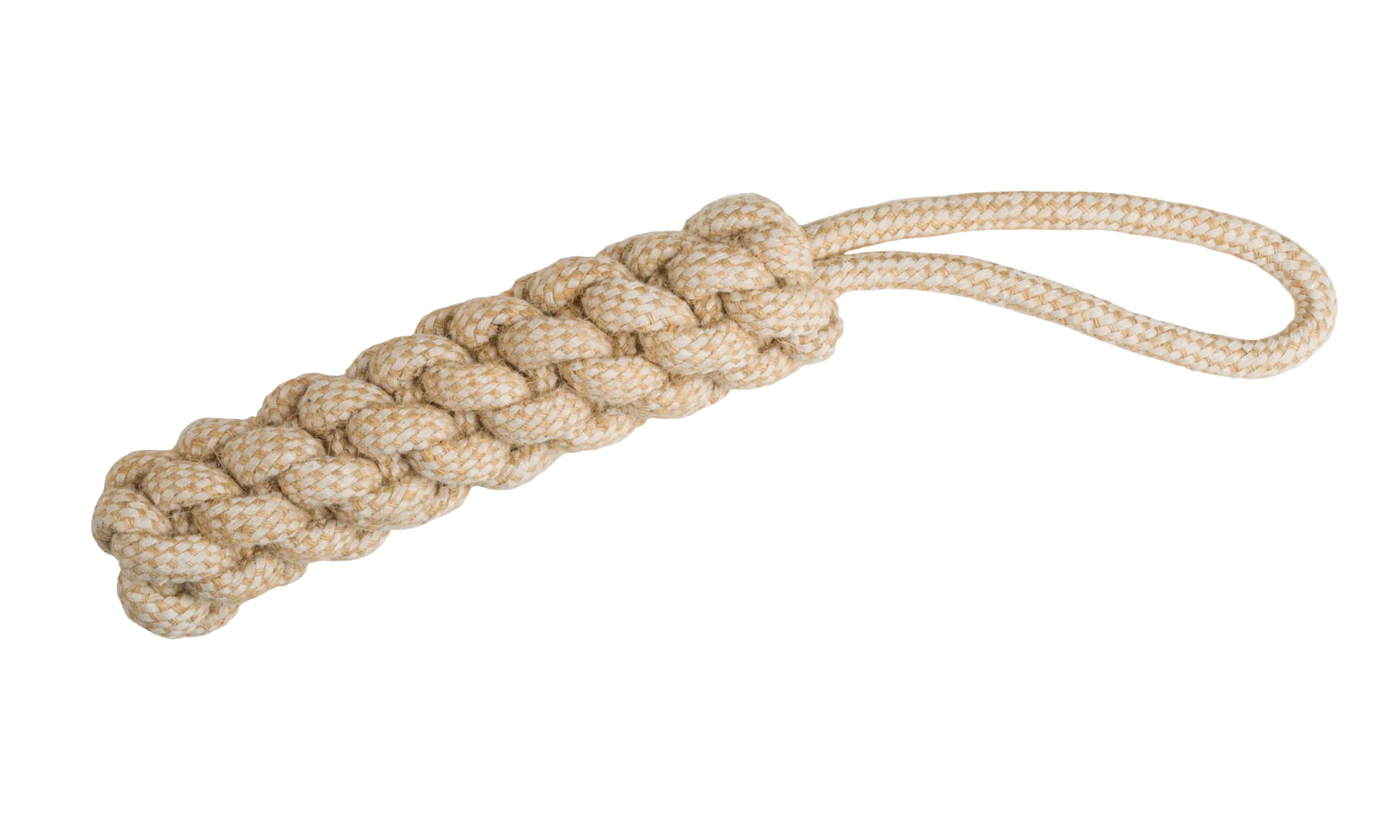 Dummy en coton recyclé et jute, 38 cm