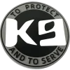 Ecusson 3D Rubber K9 Evolution "K9 to protect and to serve"