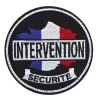 Ecusson rond SECURITE / INTERVENTION