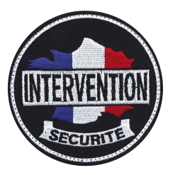 Ecusson rond SECURITE / INTERVENTION