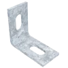 Equerre de fixation sol ou mur pour chenil MKS