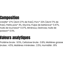 Equilibre & Instinct - terrine chien adulte riche en volaille, 300 g