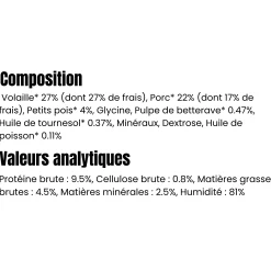 Equilibre & Instinct - terrine chien agé riche en volaille, 300 g