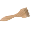 Etrille manche bois 3 rangs, dents longues