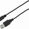 Flash anneau lumineux USB, en TPU/nylon, L-XL: 65 cm/ 7 mm, rose
