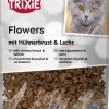 Fleurs au blanc de poulet et au saumon 50 g