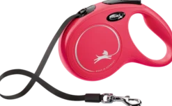 FLEXI Classic sangle M 5 m - ROUGE