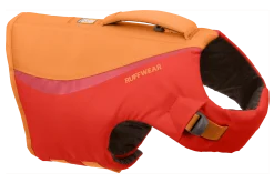 Float Coat Rouge/Orange - harnais de sauvetage Ruffwear - Taille M