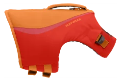 Float Coat Rouge/Orange - harnais de sauvetage Ruffwear - Taille M