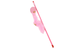 Fouet à plumes avec manche + corde
