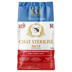 France Croquettes chat stérilisé 12 kg