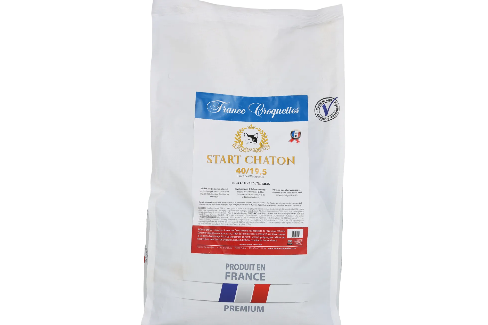 France Croquettes Start Chaton 3 kg