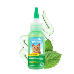 Fresh Breath Oral Care, gel dentifrice pour chat, Tropiclean