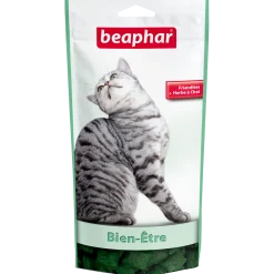 Friandise chat bien etre a l'herbe à chat 35 gr