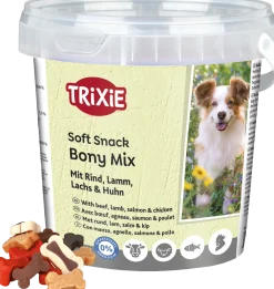 Friandises Bony Mix - Poulet, agneau, saumon et bœuf, 500 g