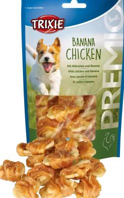 Friandises Premio poulet / banane, 100 g