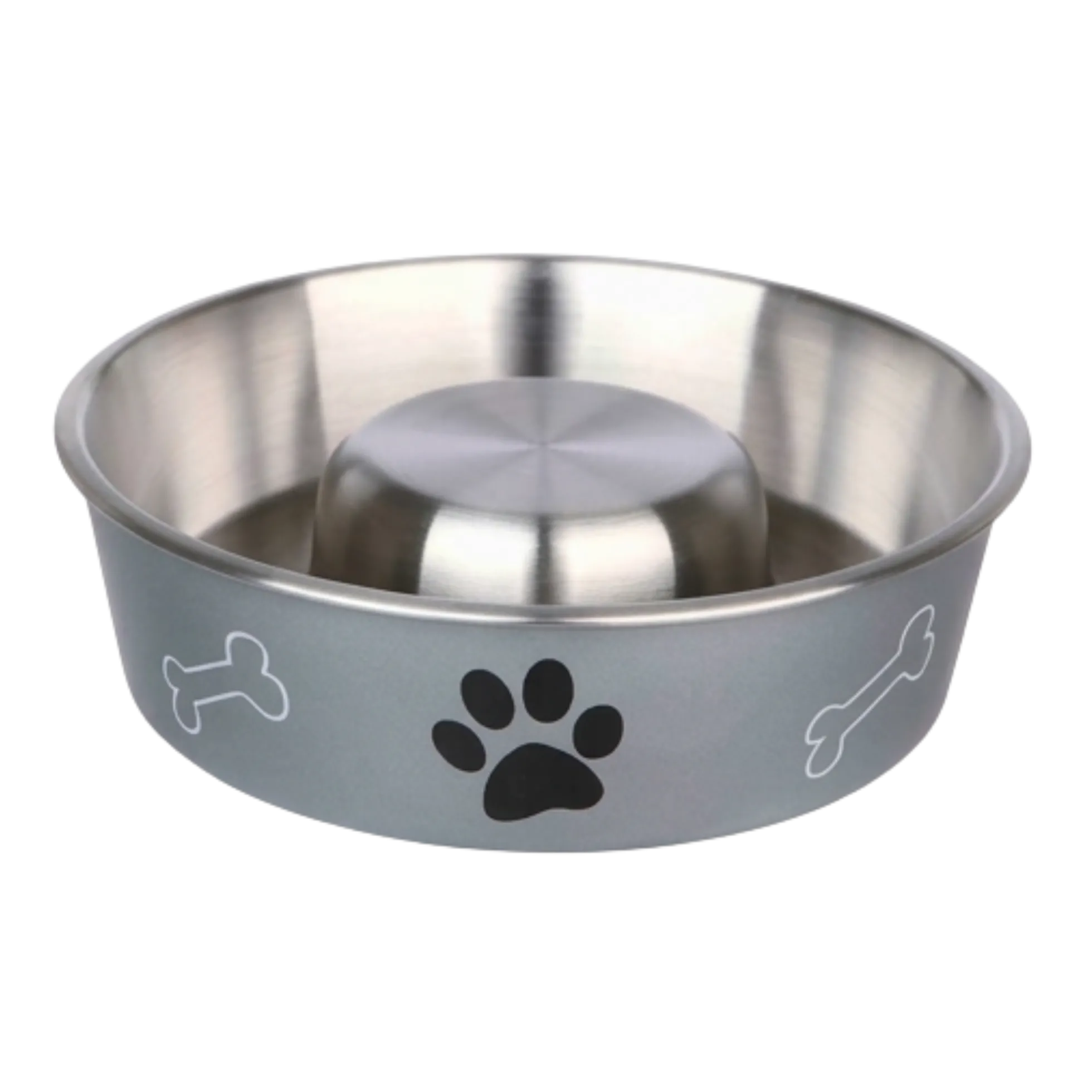 Gamelle acier inox Slow Feed