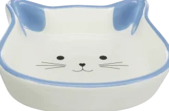 Gamelle chat céramique tête chat