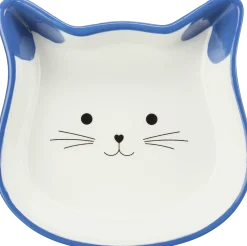 Gamelle chat céramique tête chat