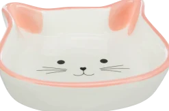 Gamelle chat céramique tête chat