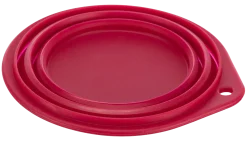 Gamelle de voyage silicone 0.25 litres / diamètre 11 cm