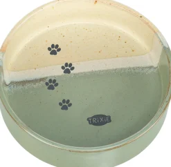 Gamelle, en céramique 0,2 l/ 12 cm, vert/beige