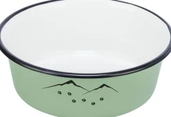 Gamelle, en émail/acier inox, 1,9 l/ 21 cm, vert