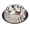 Gamelle inox conique anti-glisse 16.5 cm