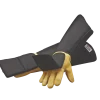 Gants long avec coque (cuir/cordura/kevlar) - pour homme