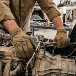 Gants Mechanix M-Pact tan - taille S