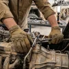 Gants Mechanix M-Pact tan - taille XXL